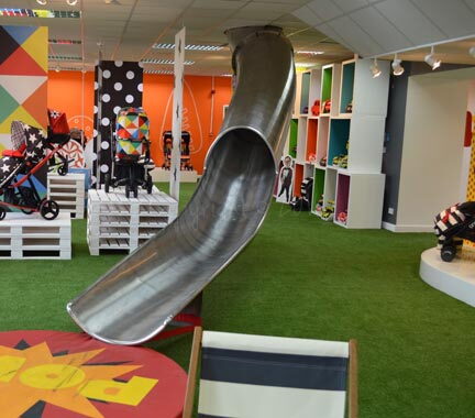 Cos2 Stainless Steel Tube Slide Play Room