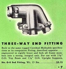 Three Way End Fitting