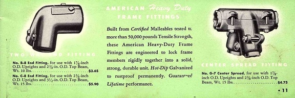 B C G Frame Fittings