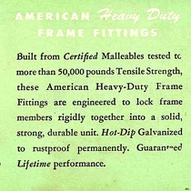B C G Frame Fittings