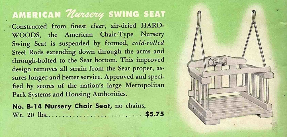 B-14 NurseryChair Seat