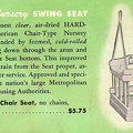 B-14 NurseryChair Seat