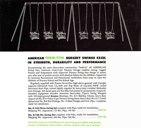 B143 B146 Nursery Swing