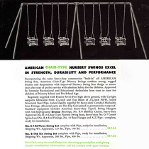 B143 B146 Nursery Swing