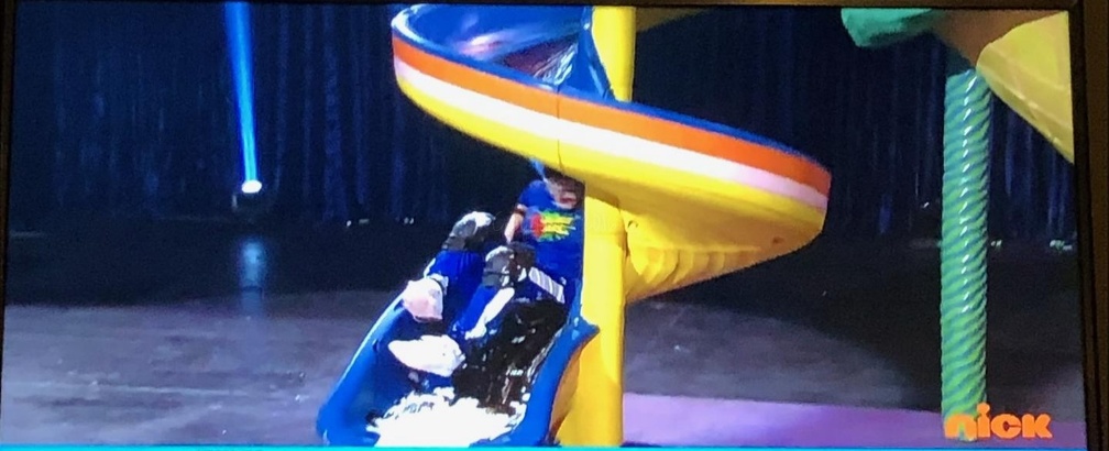 Nickelodean DOUBLE DARE Sundae Slide