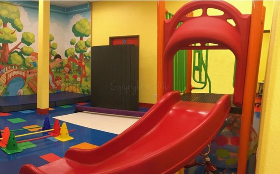 4603 Freestanding 3dh Slide RED