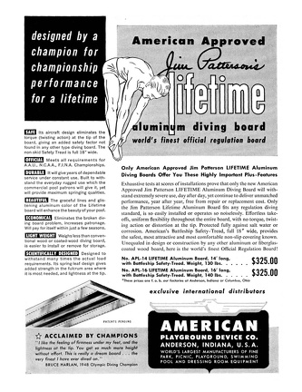 Diving Board April 1955