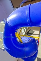 Indoor Spiral Blue Top View