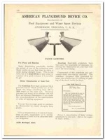1930 Advertisement Pool Flood Lighting