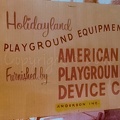 1957 Holidayland Sign