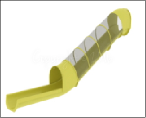 8dh Single Lane Tube WINDOW 33