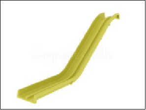 Fiberglass Double Lane Slide – Commercial Playground, 11' Deck Height 27