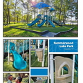 Community Playground Installation Summerwood Lake Park