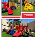 Elementary Playground Installation SFS Hills Lower Elementary