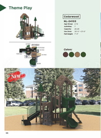 Cedarwood Playground System Model NL-24103 Compact Themed Nature Play Structure