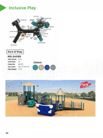 Port O’ Play Inclusive Playground System MX-24085