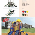 Nell Needletail Playground QS-24019 | Medium Playground System with Dual Slides, Climber, and Transfer Access for Ages 2-12