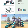 Unity Kingdom Playground KP-24096 | Large Themed Castle Playground with Towers, Tube Slides, and High Capacity for Ages 2-12