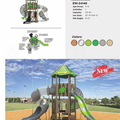 Vista Ridge Playground System Model EW-24146 Nature-Inspired Tower Play Structure