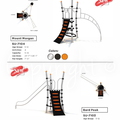 Compact Climbing Playground Tower Mount Morgan Model SU-7104 |Bard Peak Model SU-7103