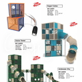 Freestanding vertical play systems designed for high-energy climbing, exploration, and multi-slide experiences.