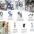 Compact and Wall-Mounted Bicycle Parking - Alley Rack, Switchback, Saddle Buddy, Wall Rack, Meter Hitch, Bike Hook Solo and Lock Dock