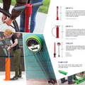 Air Kit 2, Air Kit 3, Tool Kit and Pump Stop - Public Bicycle Repair Equipment