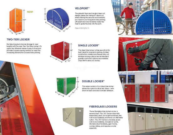 Secure Bicycle Lockers - Long-Term Covered Bike Storage Options
