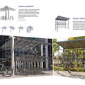 Stratus Shelter and Pocket Shelter - Covered Bicycle Parking Shelters