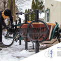 Bike Hitch - Compact Commercial Bicycle Rack
