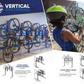 Ultra Space Saver Squared and Ultra Space Saver - Vertical Bicycle Parking Systems