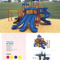 Triple Fun Playground | Model KP-22013