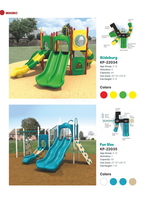 Minimo Playground Systems KP-22034 & KP-22035 | Compact Multi-Play Structures for Ages 2–12