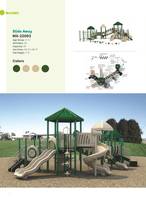 Slide Away MX-22063 High-Capacity Multi-Slide Playground System