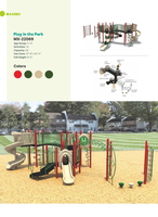 Play in the Park Playground System Model MX-22069 Multi-Activity Structure