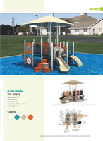 In the Shade Playground System Model MX-22072 Shaded Multi-Activity Play Structure