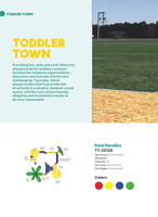 Toddler Playground System – Palm Paradise TT-22120 – Early Childhood Play Structure