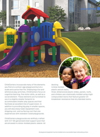 Childcare Playground System – Multi-Activity Preschool Structure