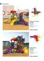 Childcare Playground Systems – Rainbow Cottage CD-06 and Magic Motor CD-04