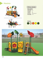 Whimsy Garden Playground System Model MX-24073 Early Childhood Themed Structure
