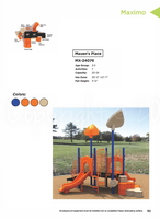 Maven’s Place Playground System Model MX-24076 Early Childhood Compact Play Structure