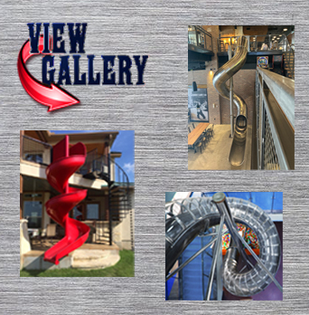 Metal Slide Gallery Collage